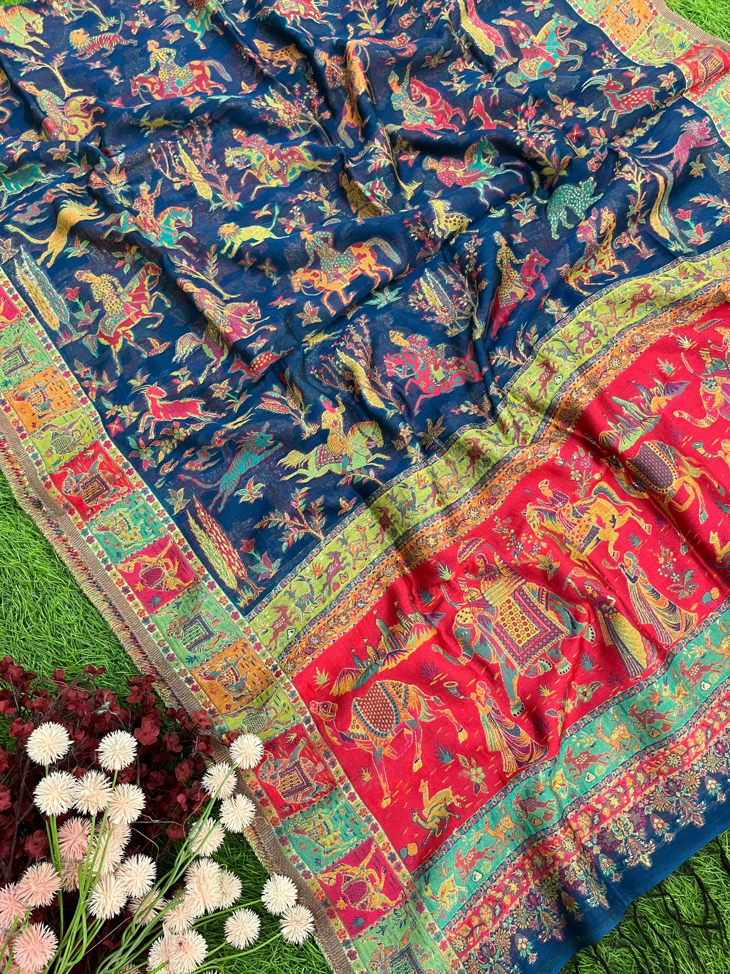 Kashmiri Kani Odhni