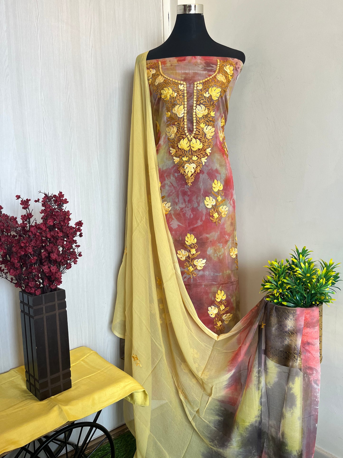 Tye-Dye Organza suit