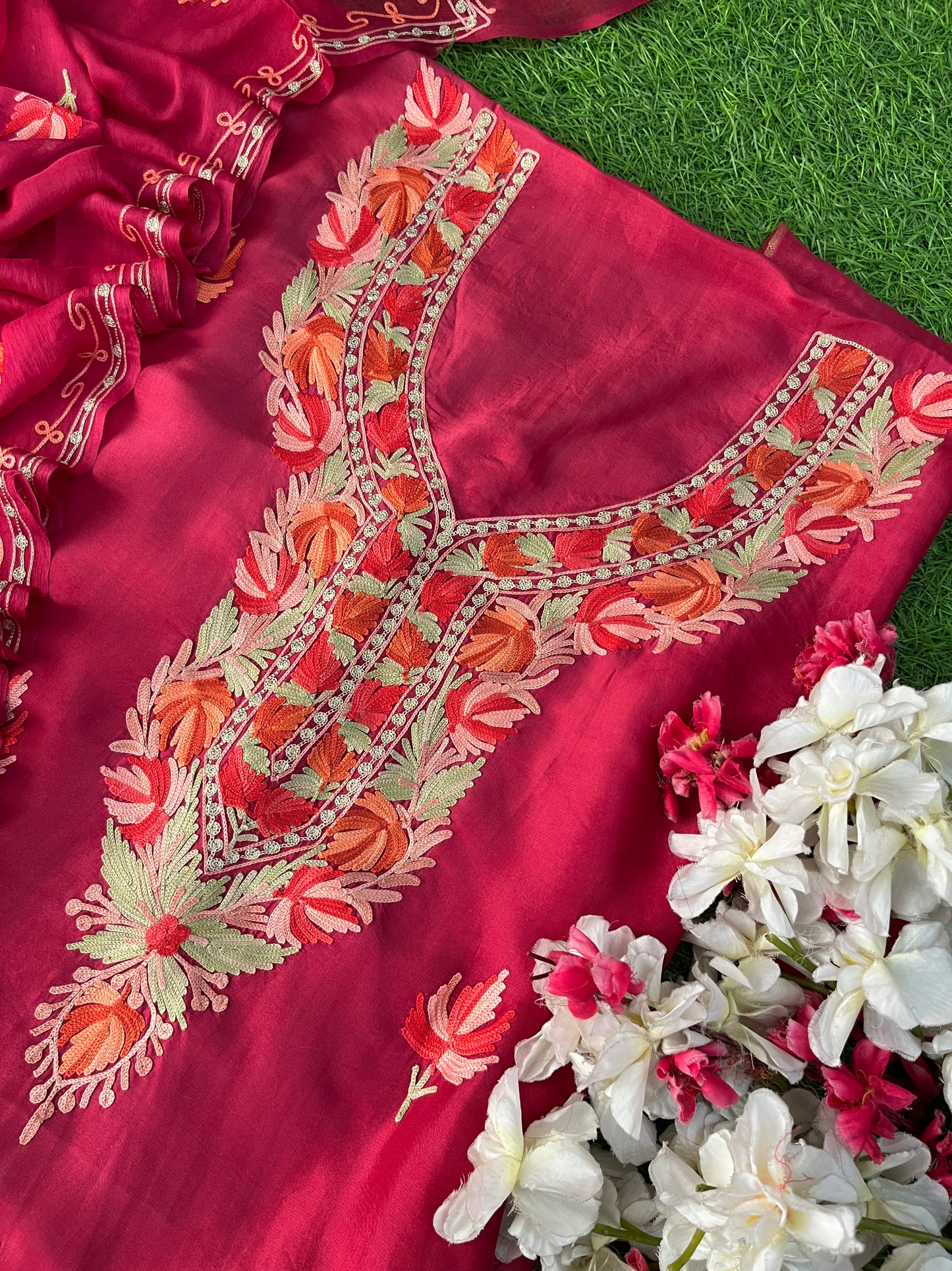 Opada Silk Kashmiri Suit