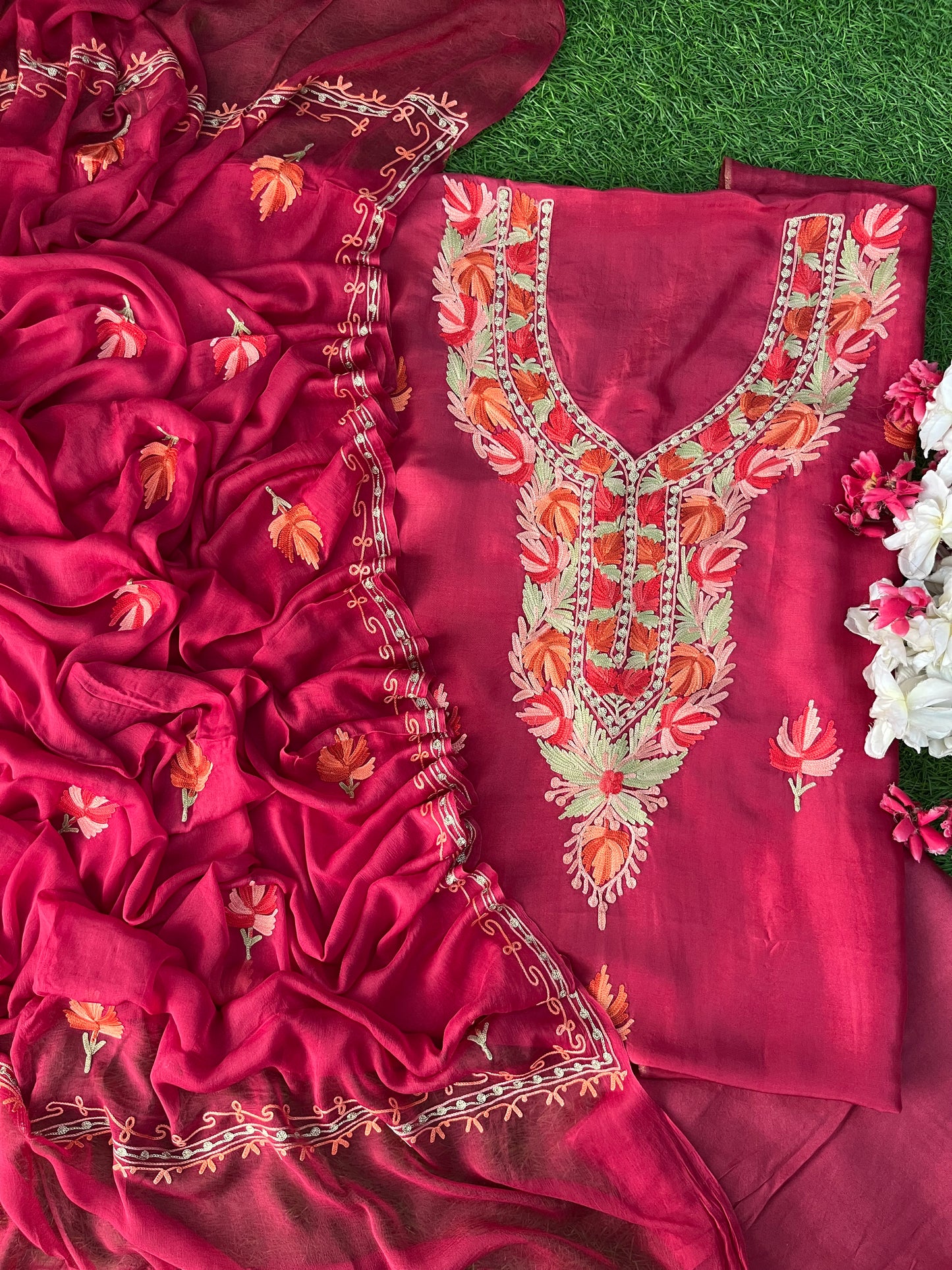 Opada Silk Kashmiri Suit