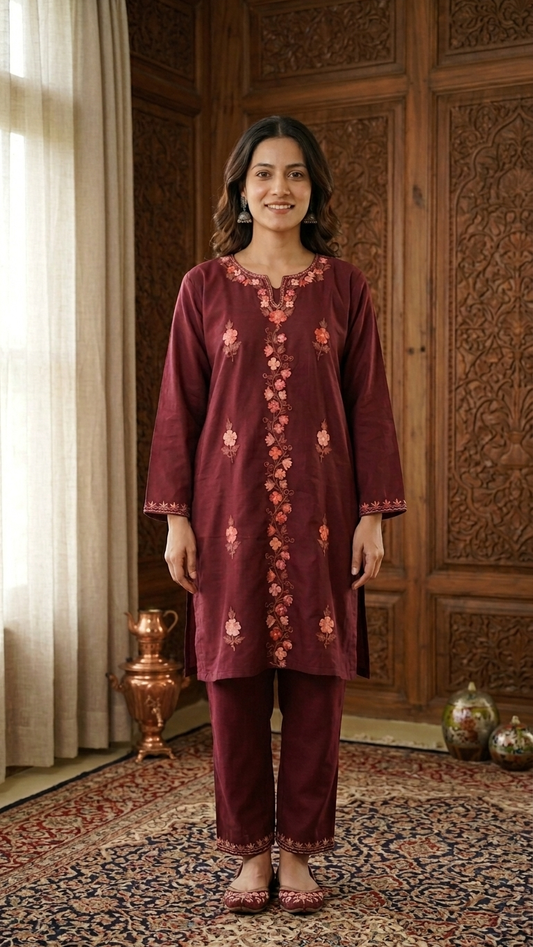 Coffee Cotton Cord Set (38)