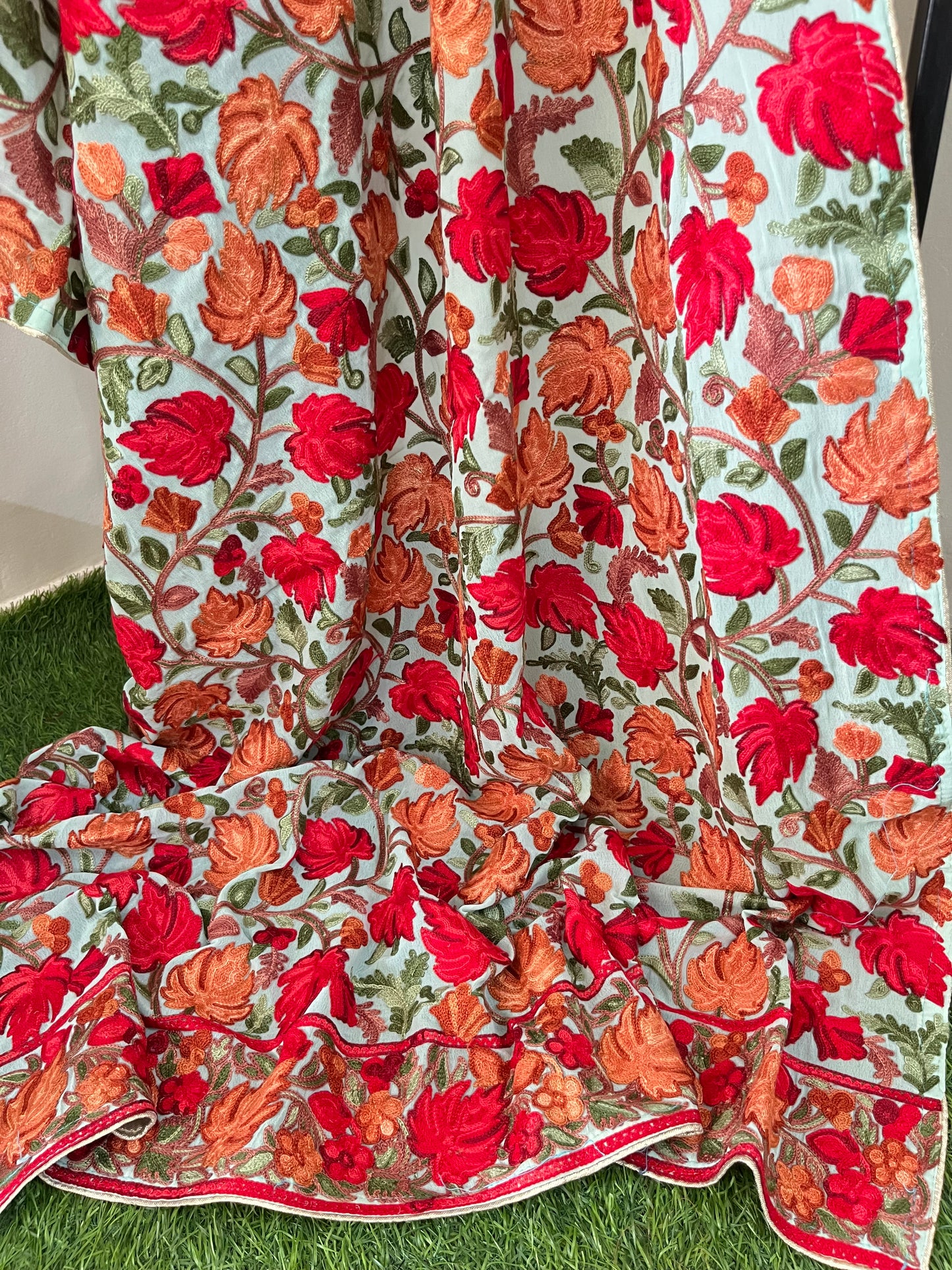 Kashmiri Georgette Odhni