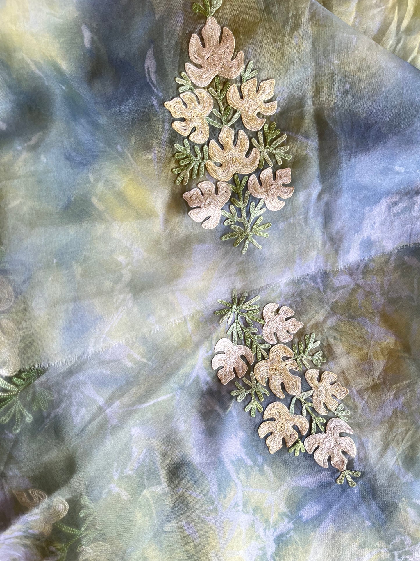 Tye-Dye Organza suit