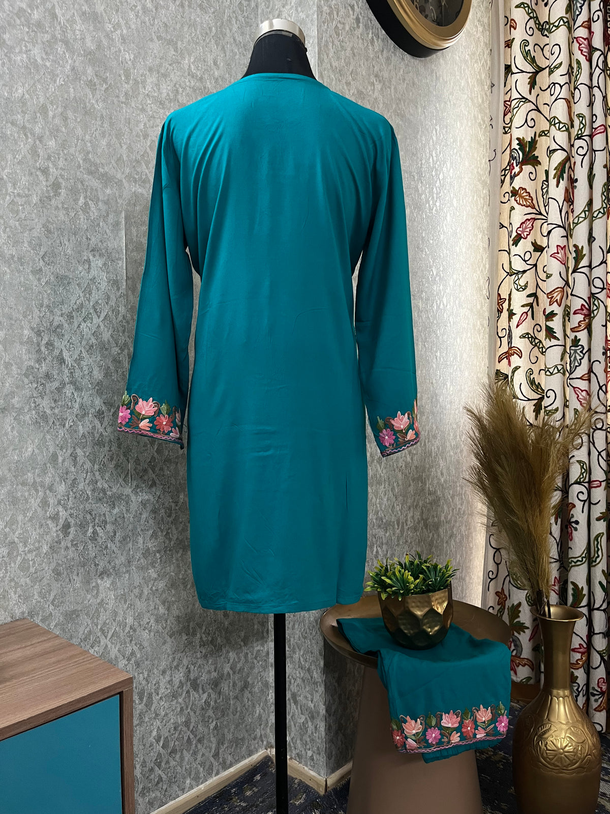 Green Cotton Cord Set (42)
