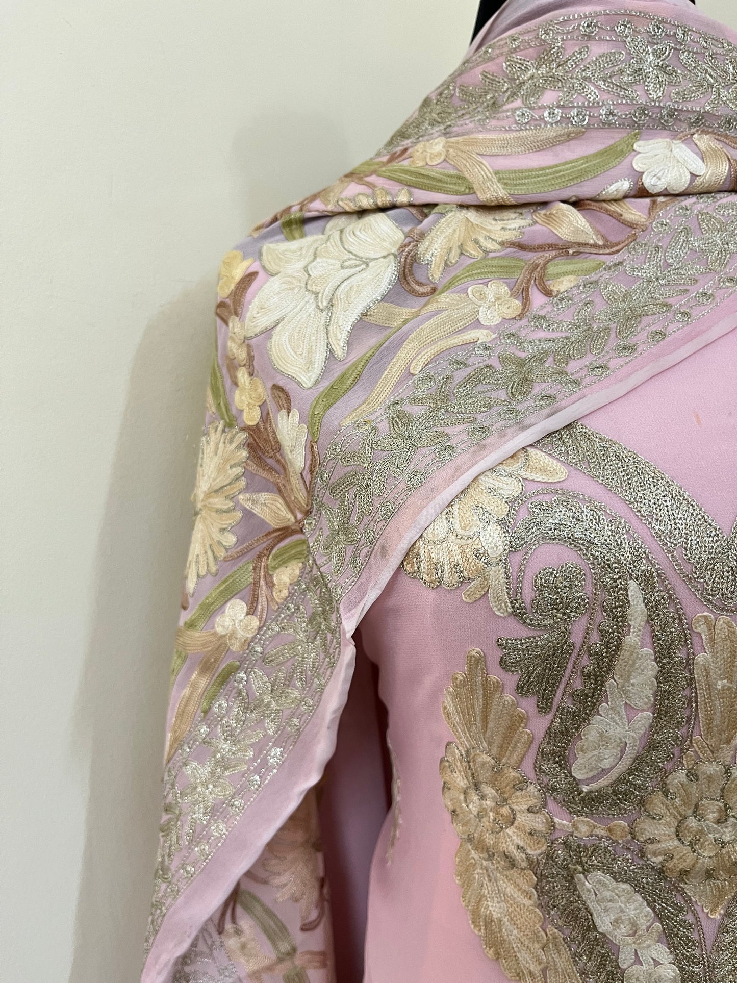 Georgette 3 Pc Aari Embroidered Suit