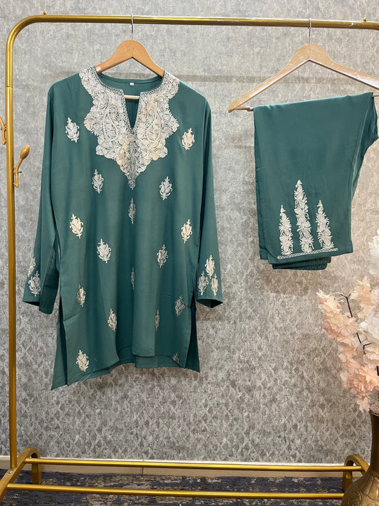 Soft Blue Cotton Cord Set (42)