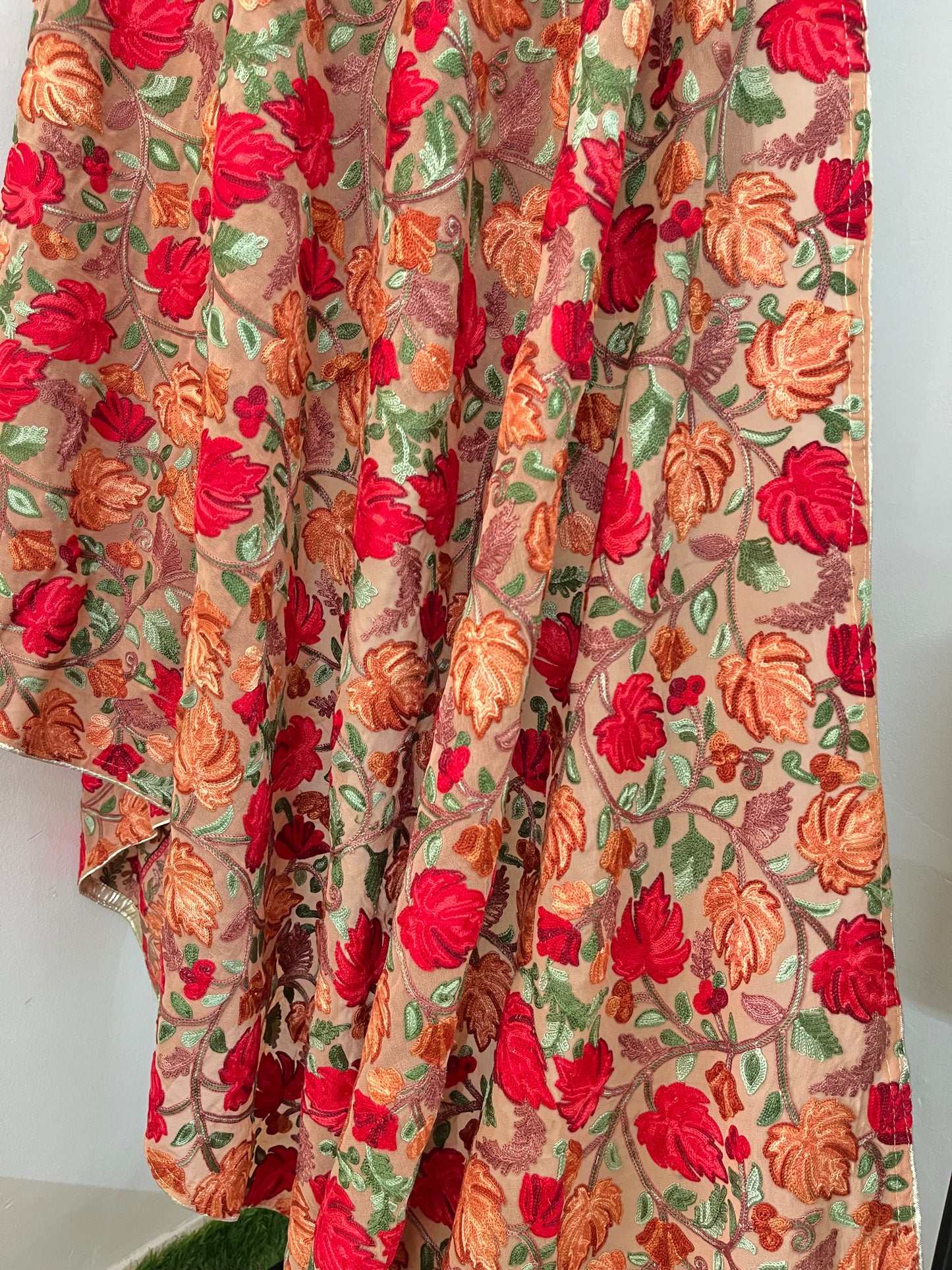 Kashmiri Georgette Odhni
