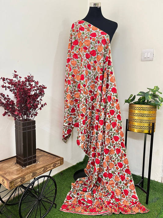 Kashmiri Georgette Odhni