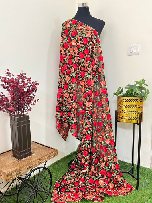 Kashmiri Georgette Odhni