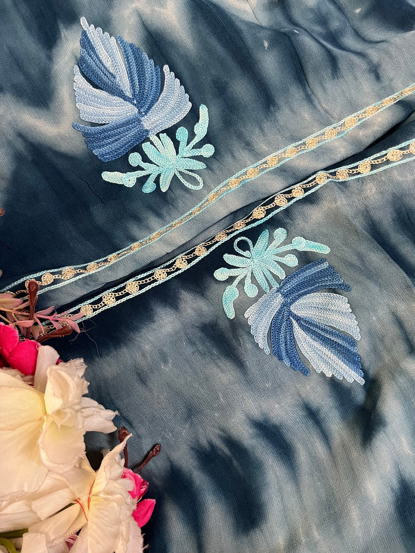 Pure Georgette Ty Dy Kashmiri Suit