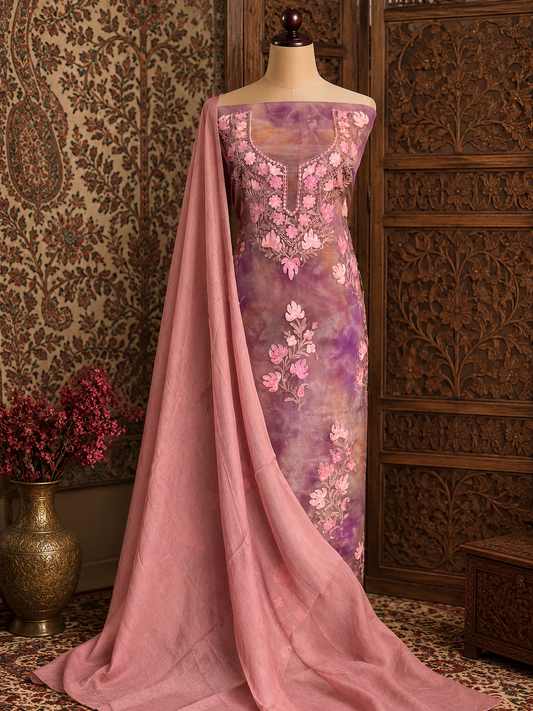 Tye-Dye Organza suit