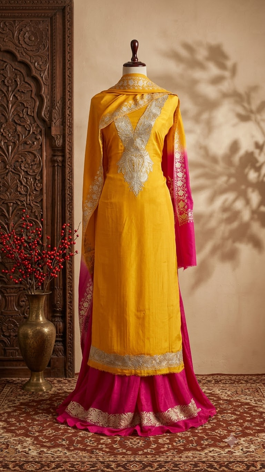 Sanam Silk Kashmiri Suit