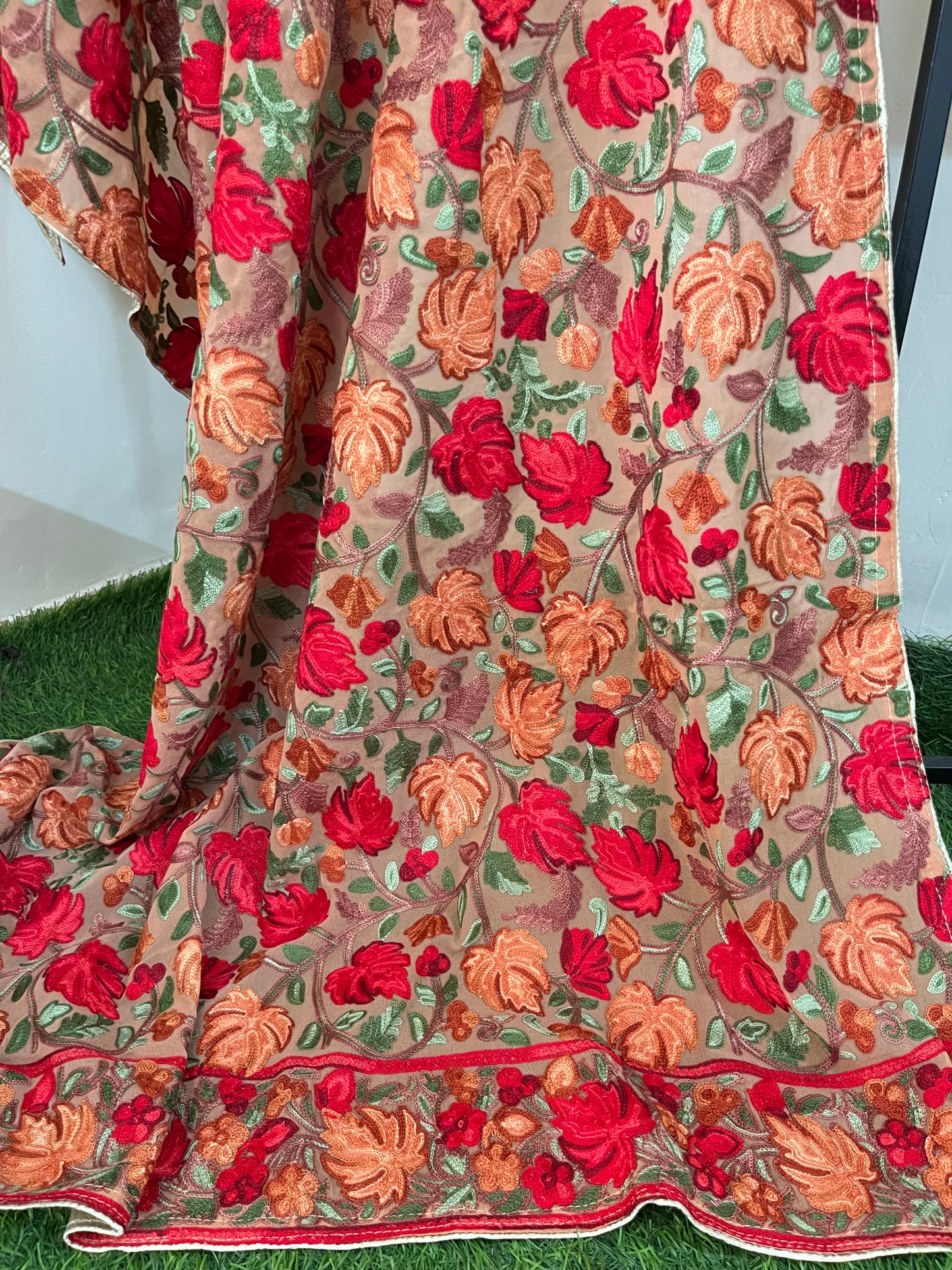 Kashmiri Georgette Odhni