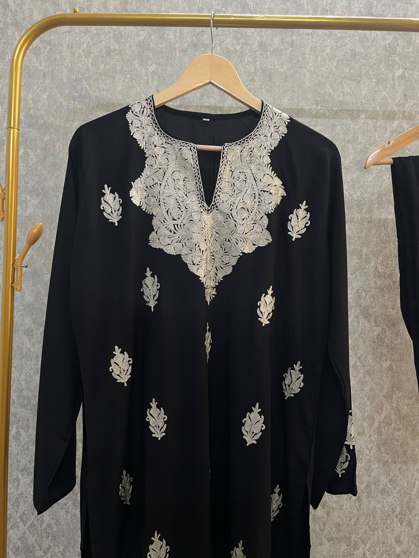 Black Cotton Cord Set (42)