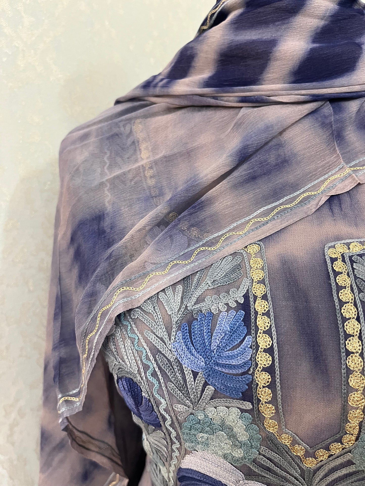 Pure Georgette Ty Dy Kashmiri Suit