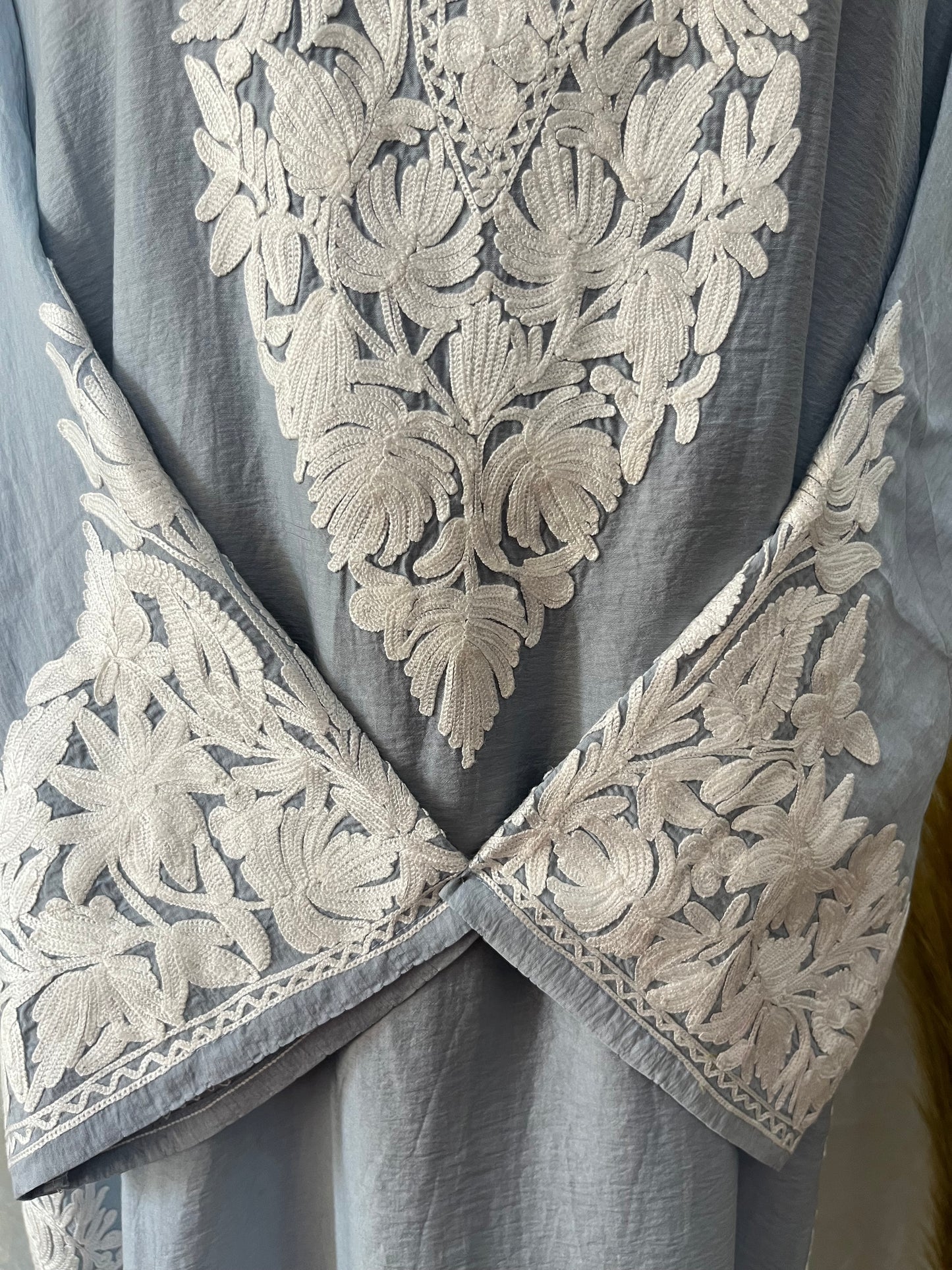 English Grey Cotton Cord Set Size(42)