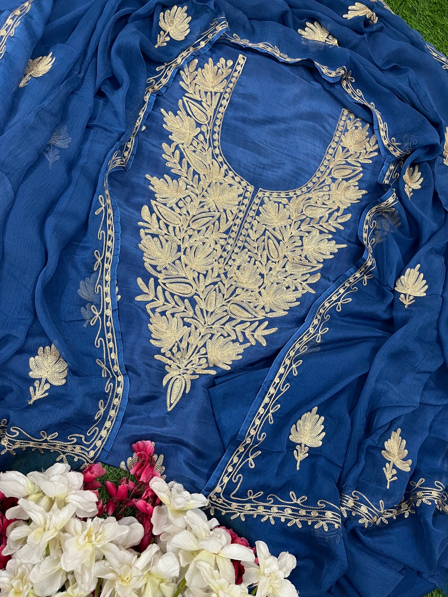 Sanam’ Silk Tilla Kashmiri Suit