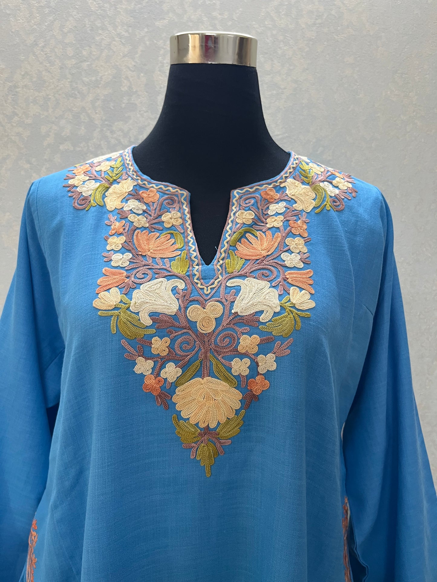 Sky Blue Cotton Cord Set Size(40)