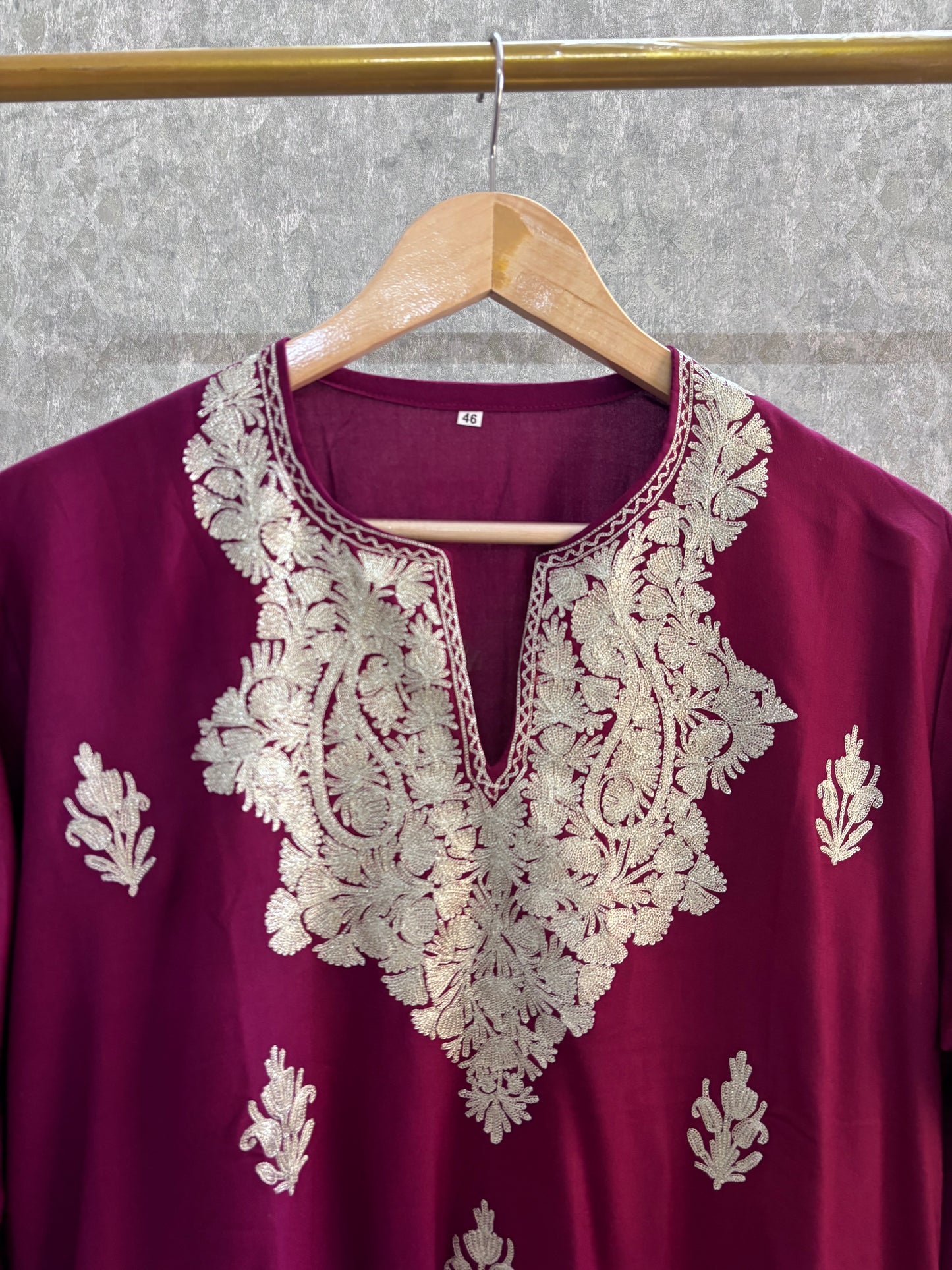 Wine Cotton Cord Set (42)