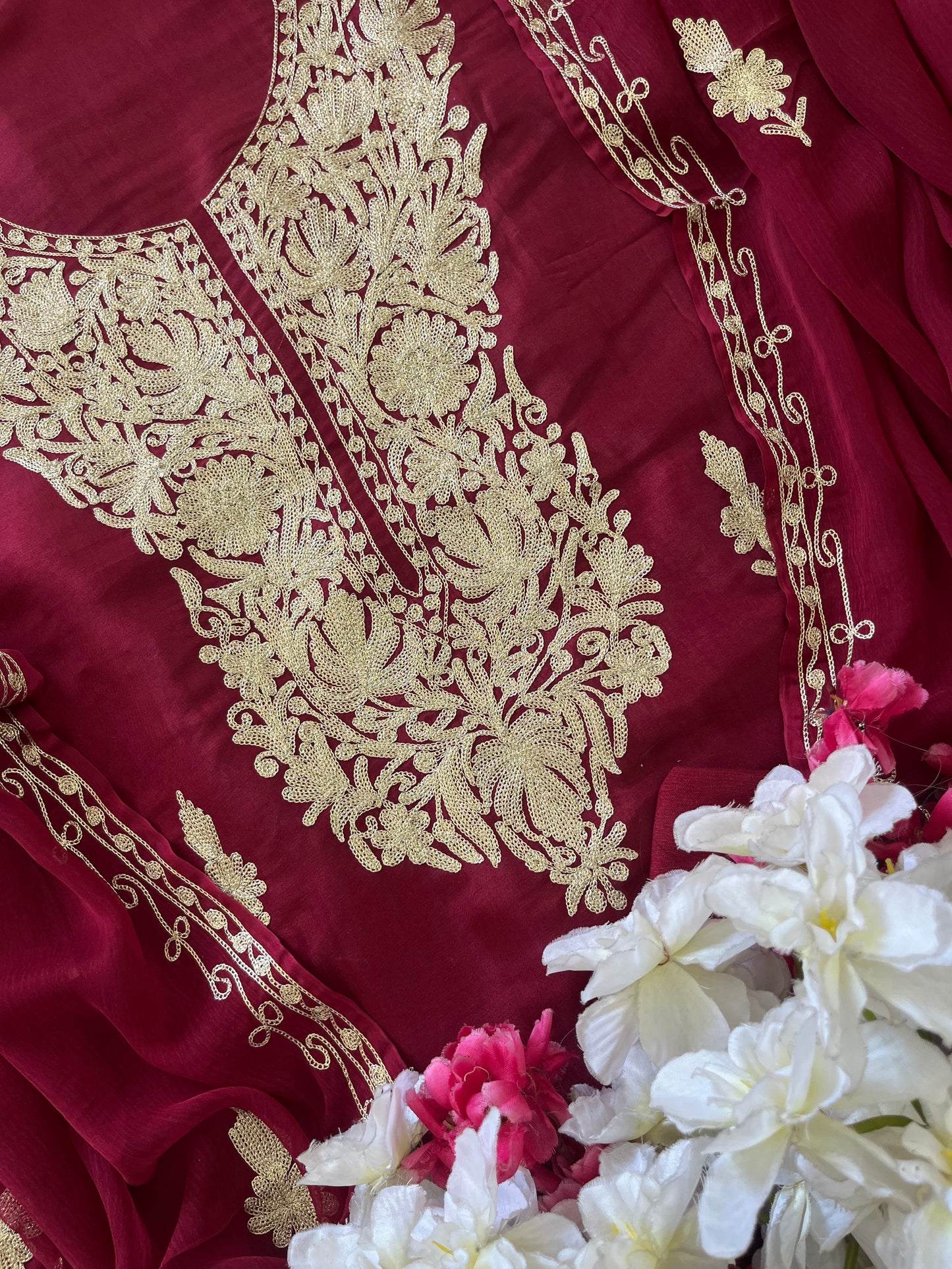 Sanam’ Silk Tilla Kashmiri Suit