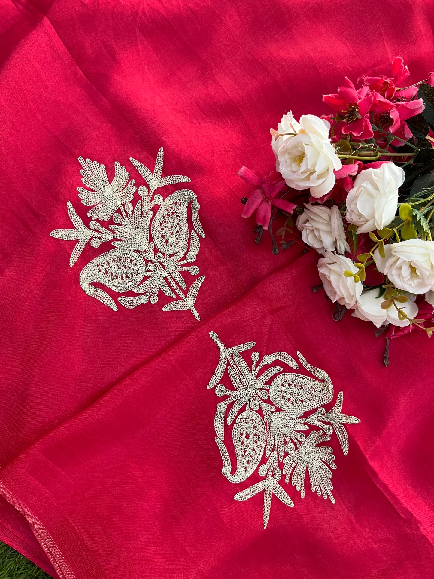 Silk Tilla Kashmiri Suit