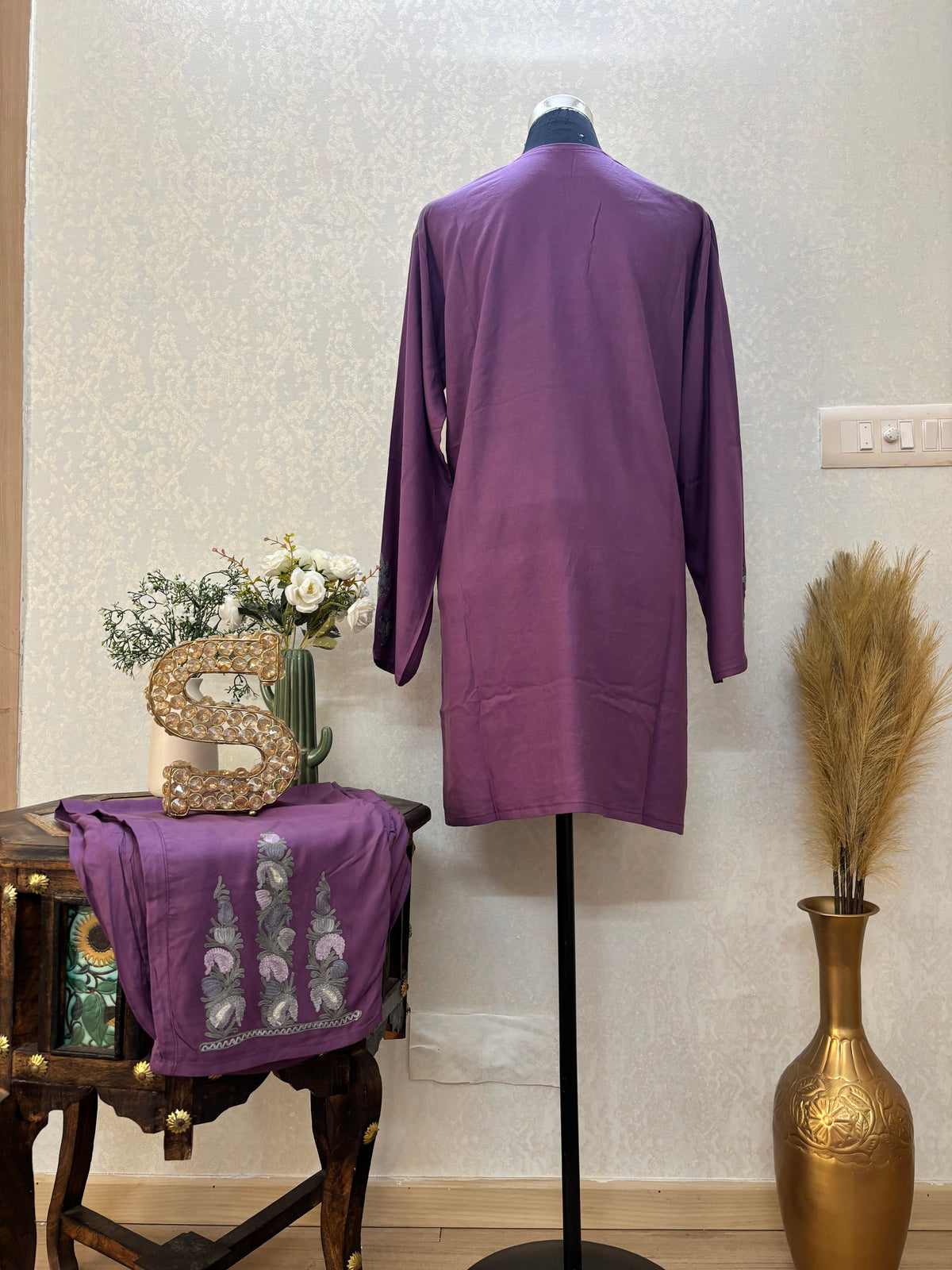 Lilac Cotton Cord Set