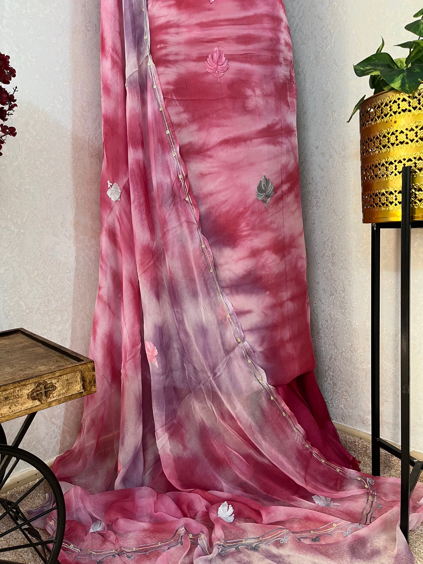 Pure Georgette Ty Dy Kashmiri Suit