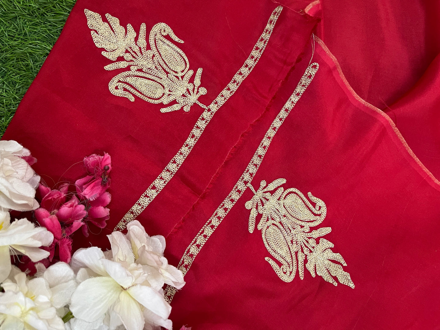 Sanam’ Silk Tilla Kashmiri Suit