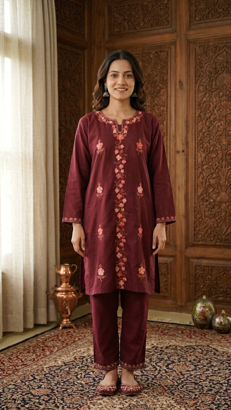 Coffee Cotton Cord Set (38)