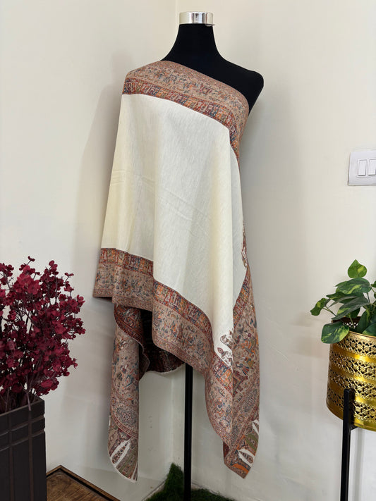 Kani Fine Semi Pashmina stole