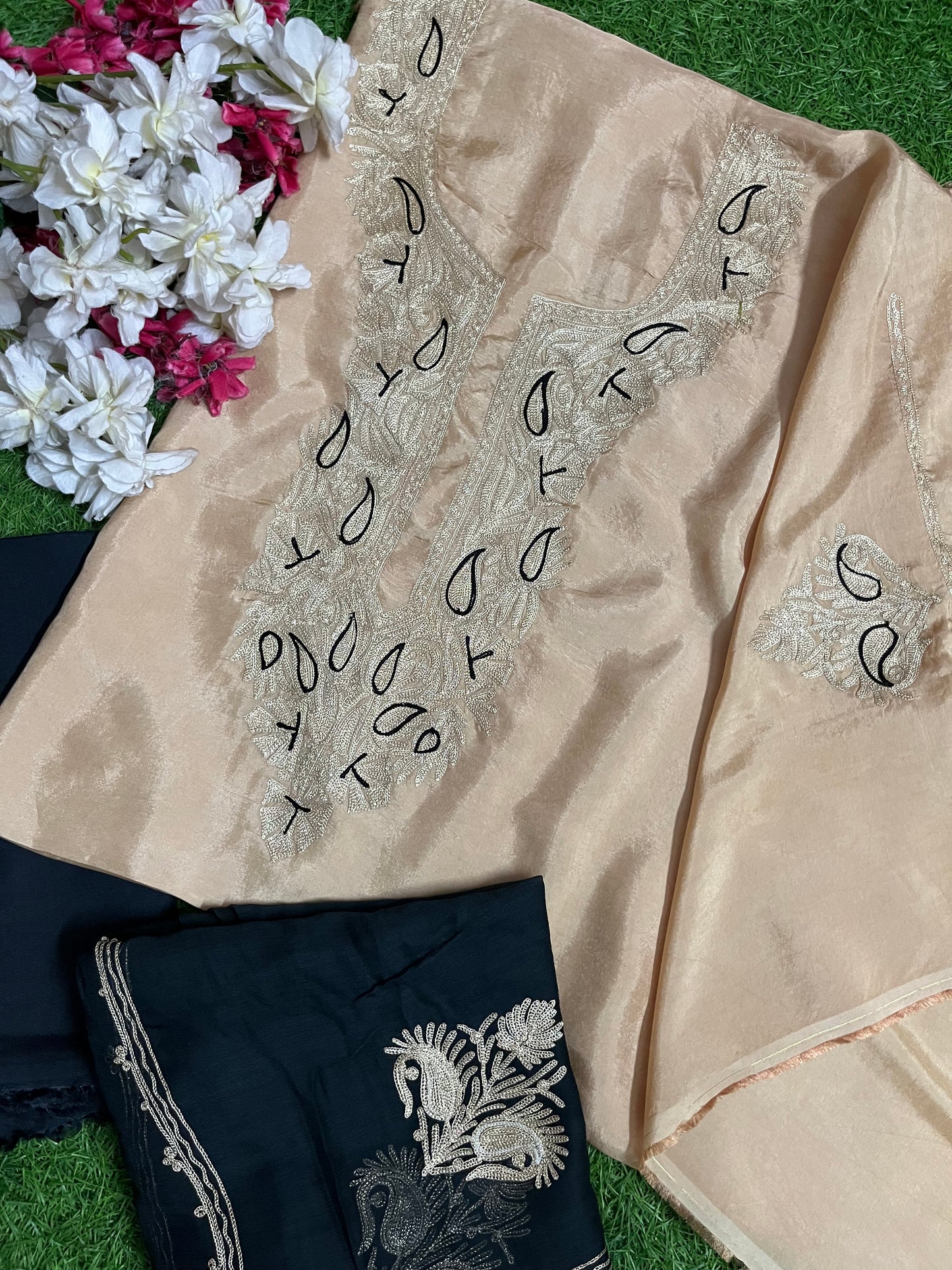 Silk Tilla Suit