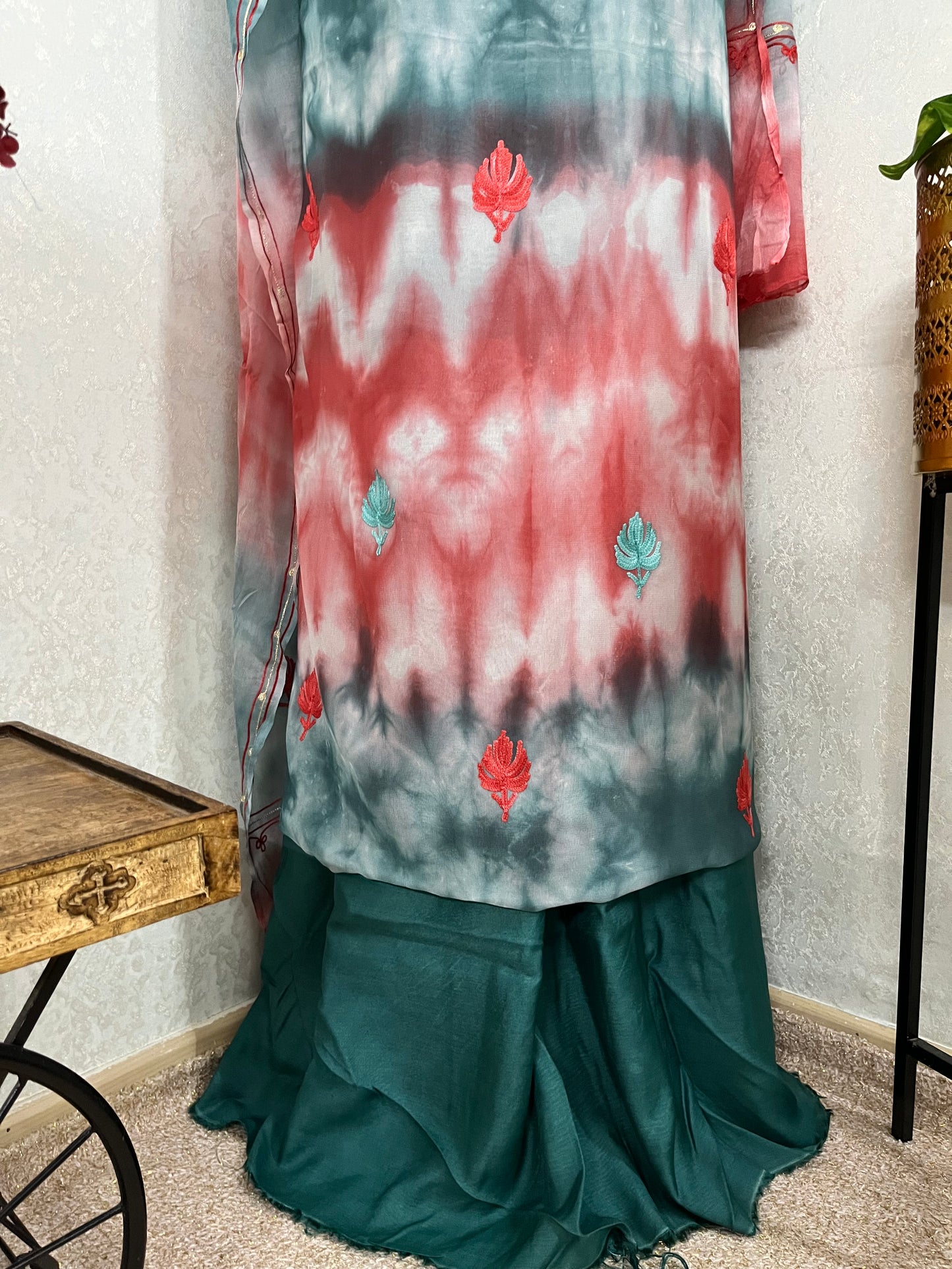 Pure Georgette Ty Dy Kashmiri Suit