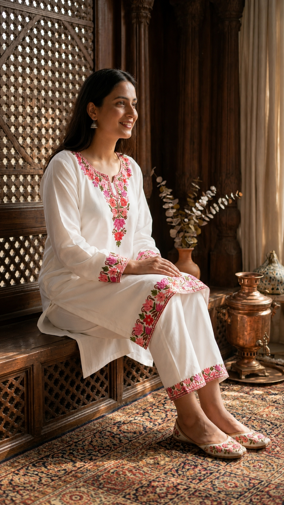 Ivory Cotton Cord Set (40)