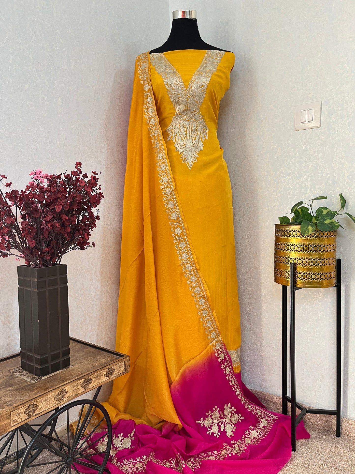Sanam Silk Kashmiri Suit