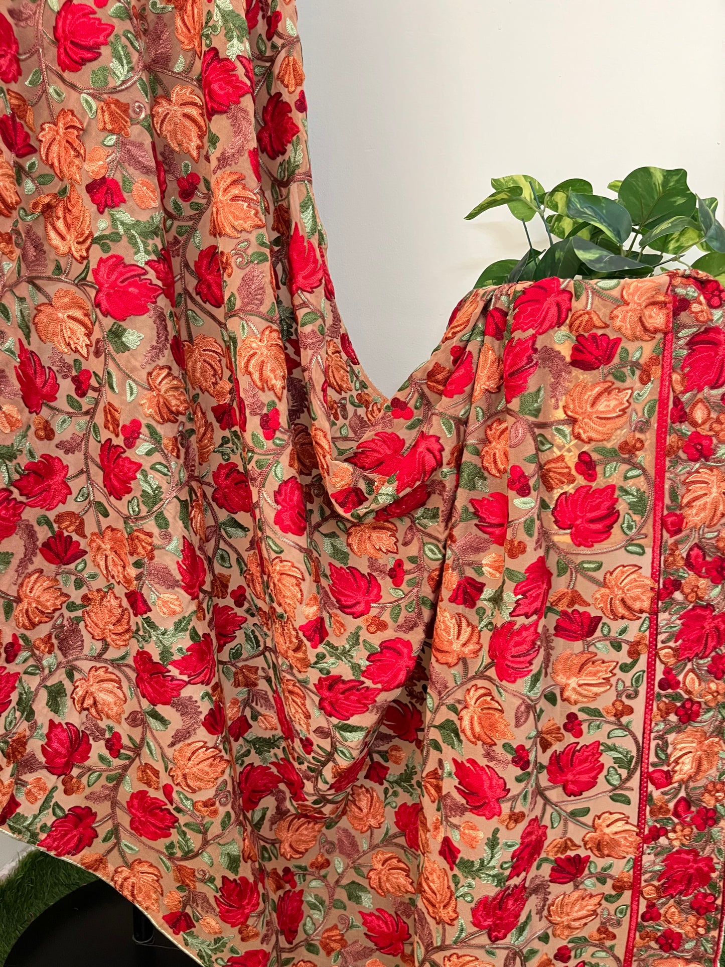 Kashmiri Georgette Odhni