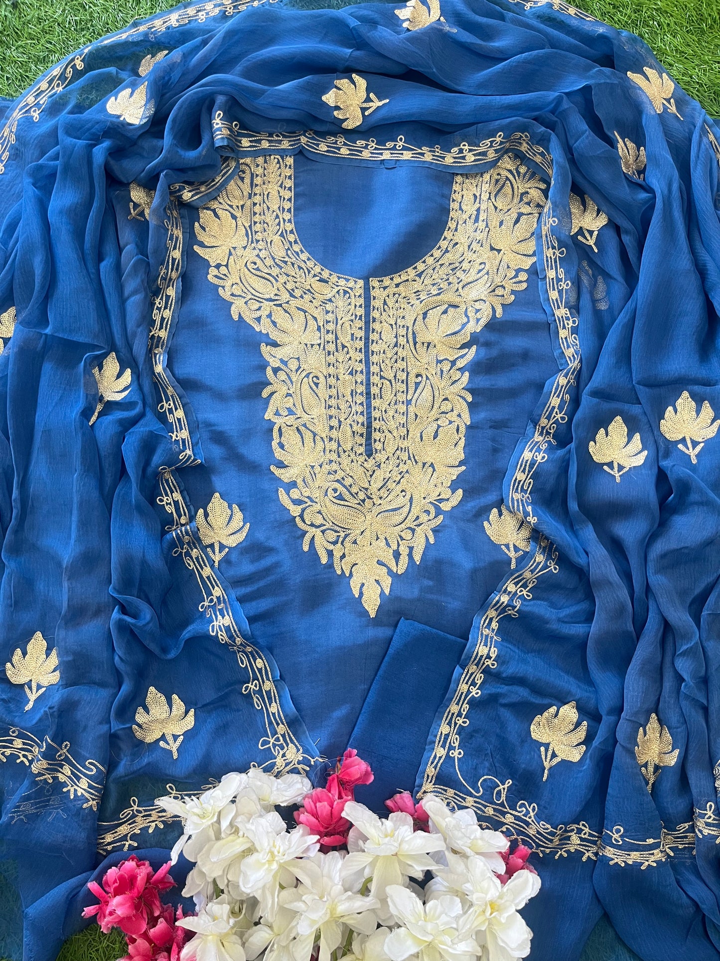 Sanam’ Silk Tilla Kashmiri Suit