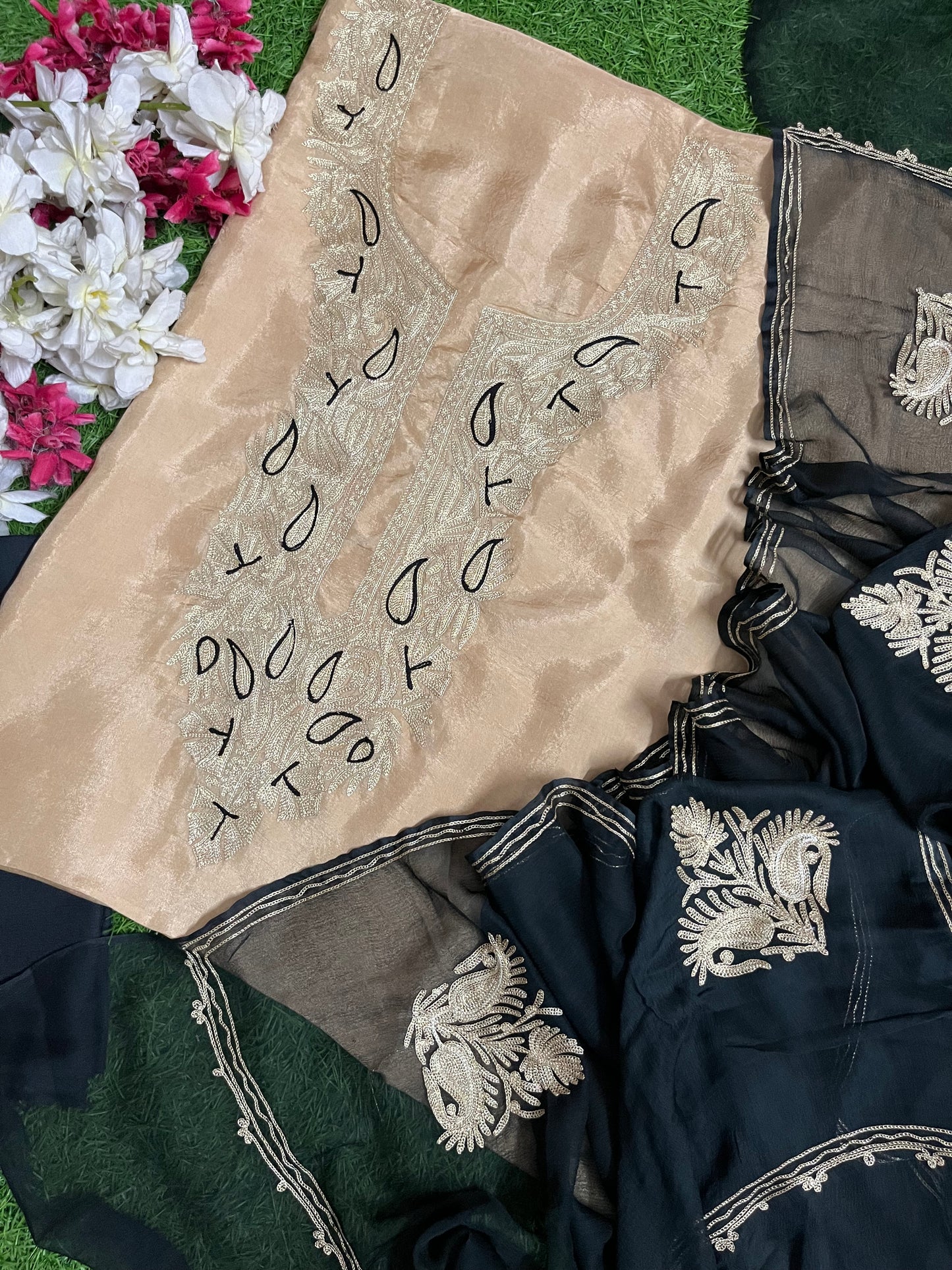 Silk Tilla Suit