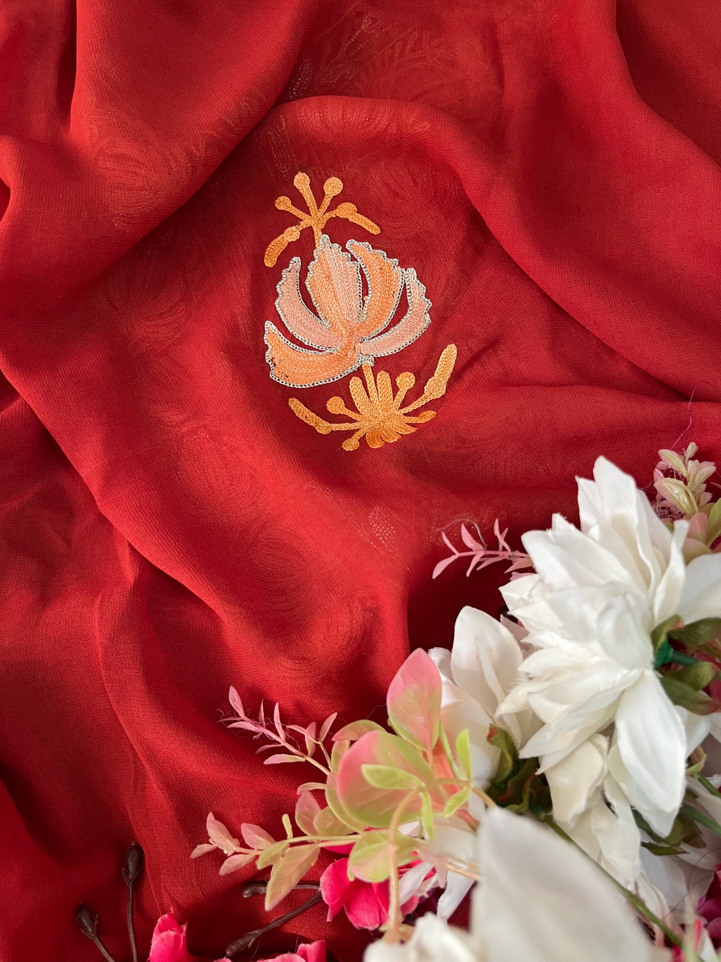 Pure Georgette Kashmiri Suit