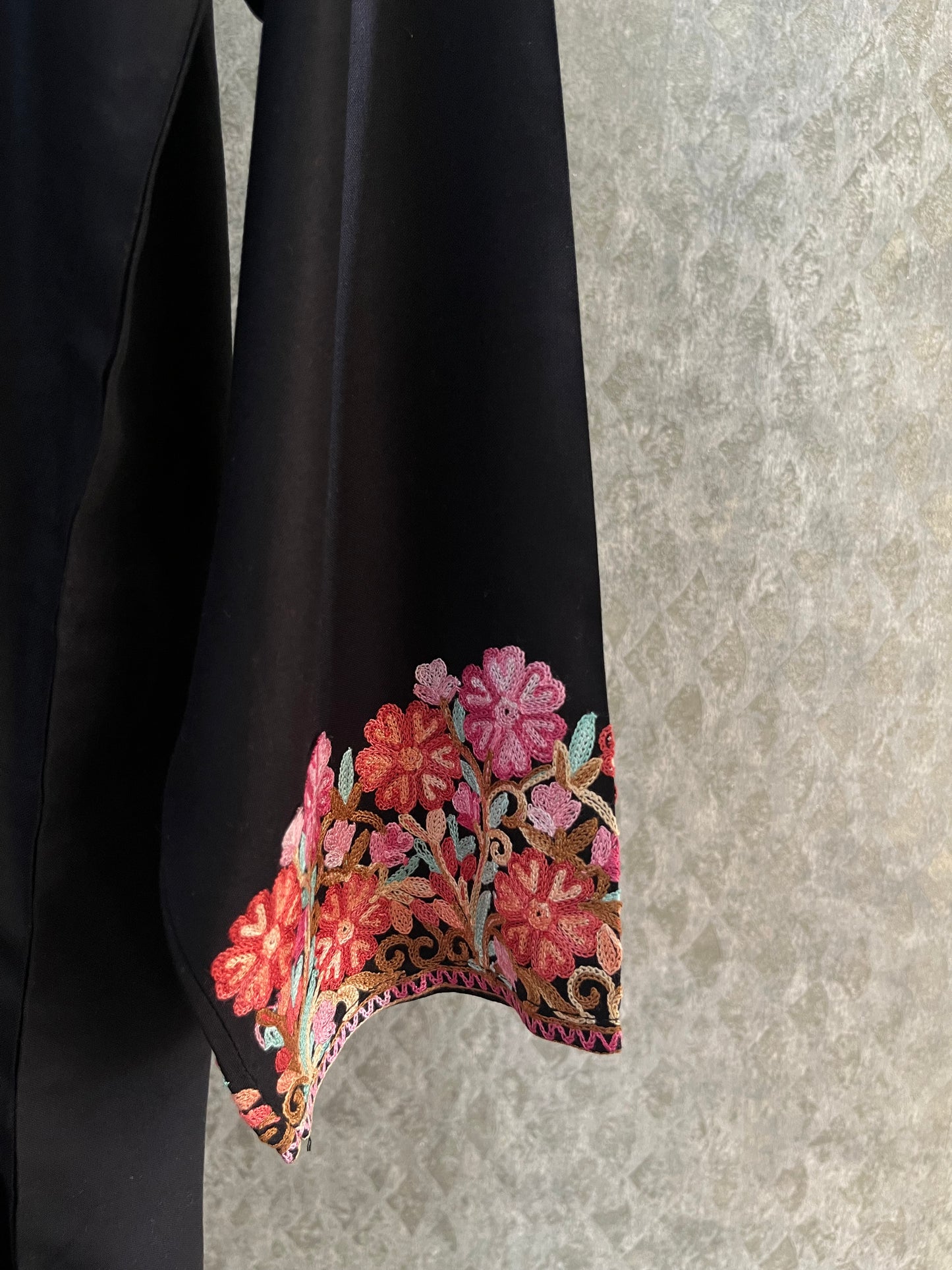Black Cotton Stitched Co-ord Set with dupatta (44)