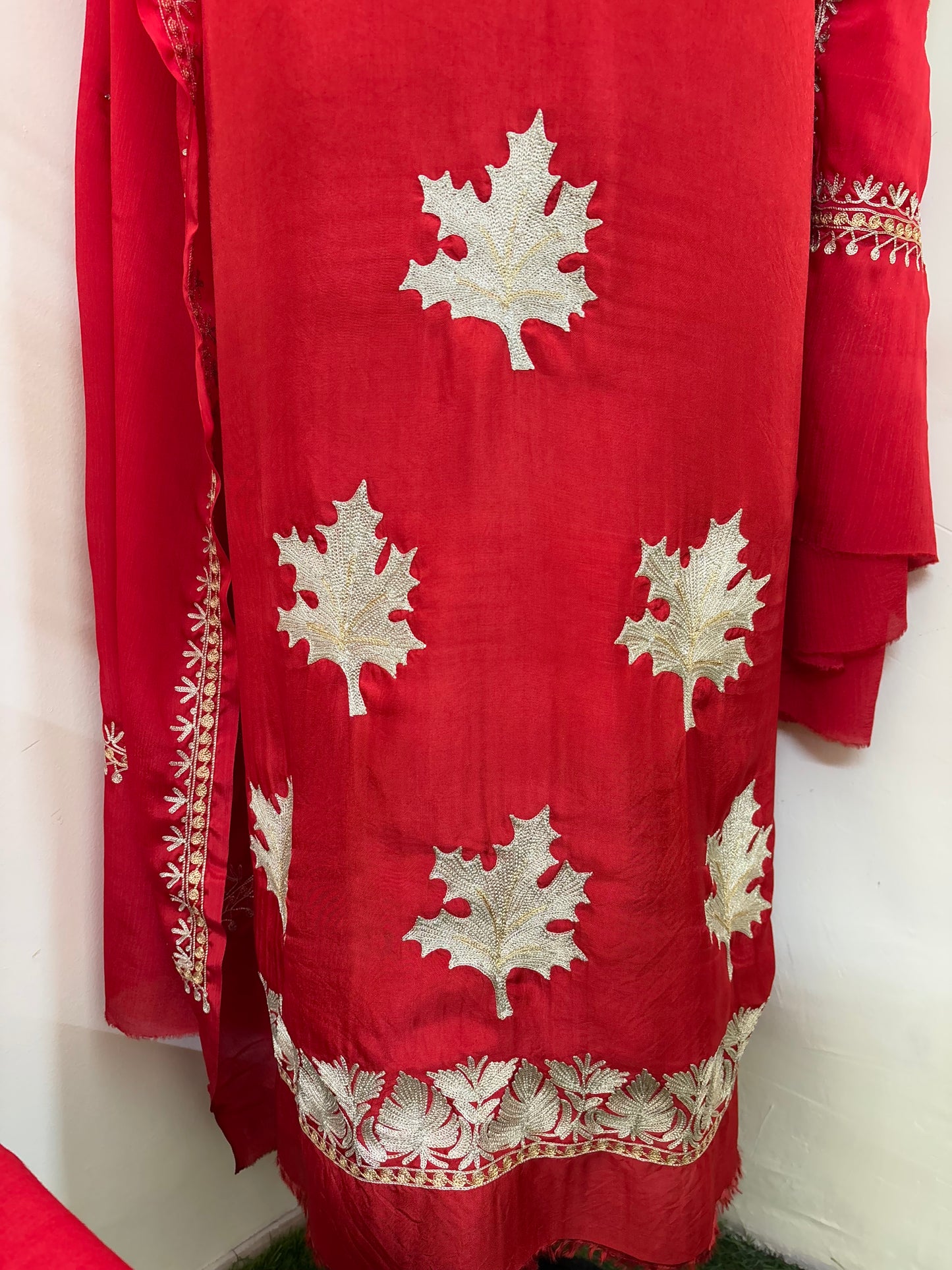 Sanam’ Tilla Embroidered Suit material