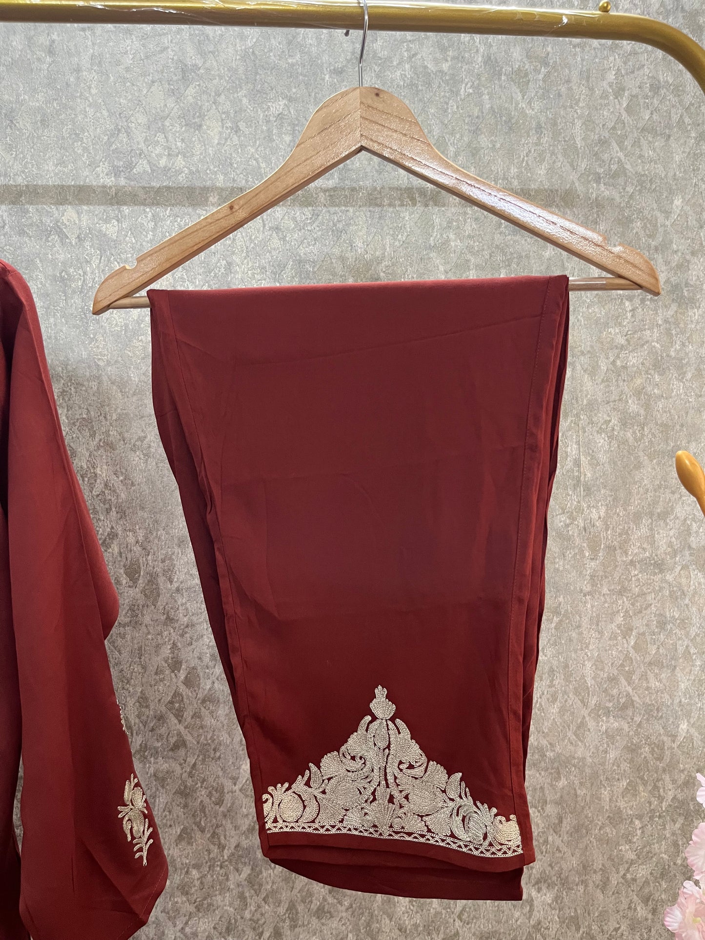 Rust Cotton Cord Set (44)