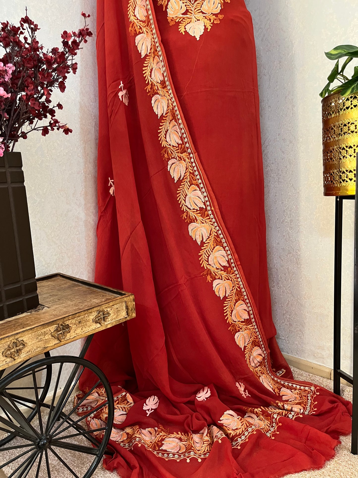 Pure Georgette Kashmiri Suit