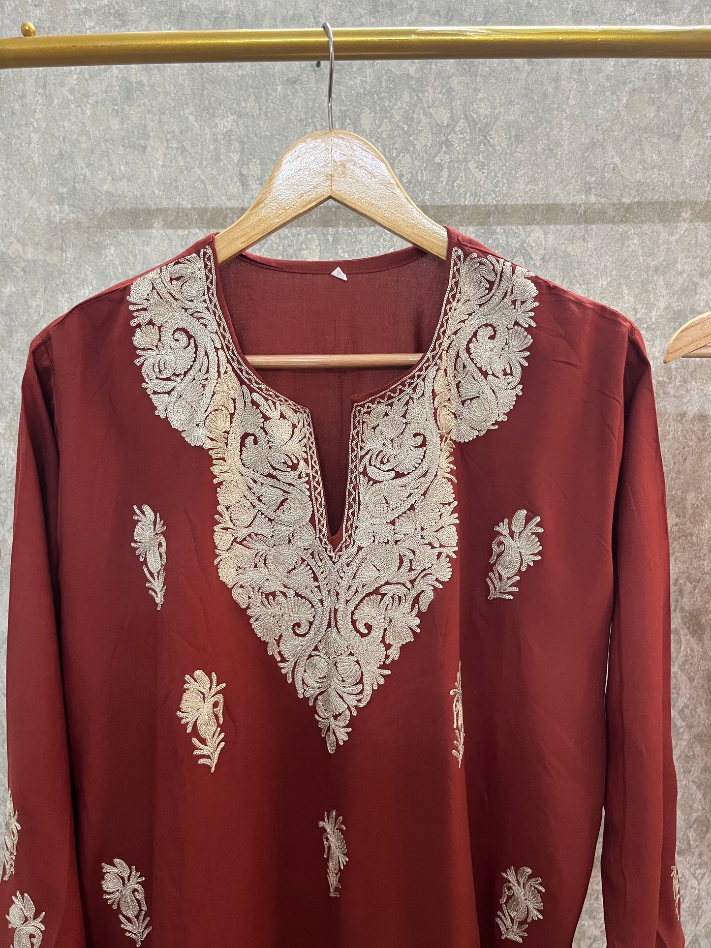 Rust Cotton Cord Set (44)