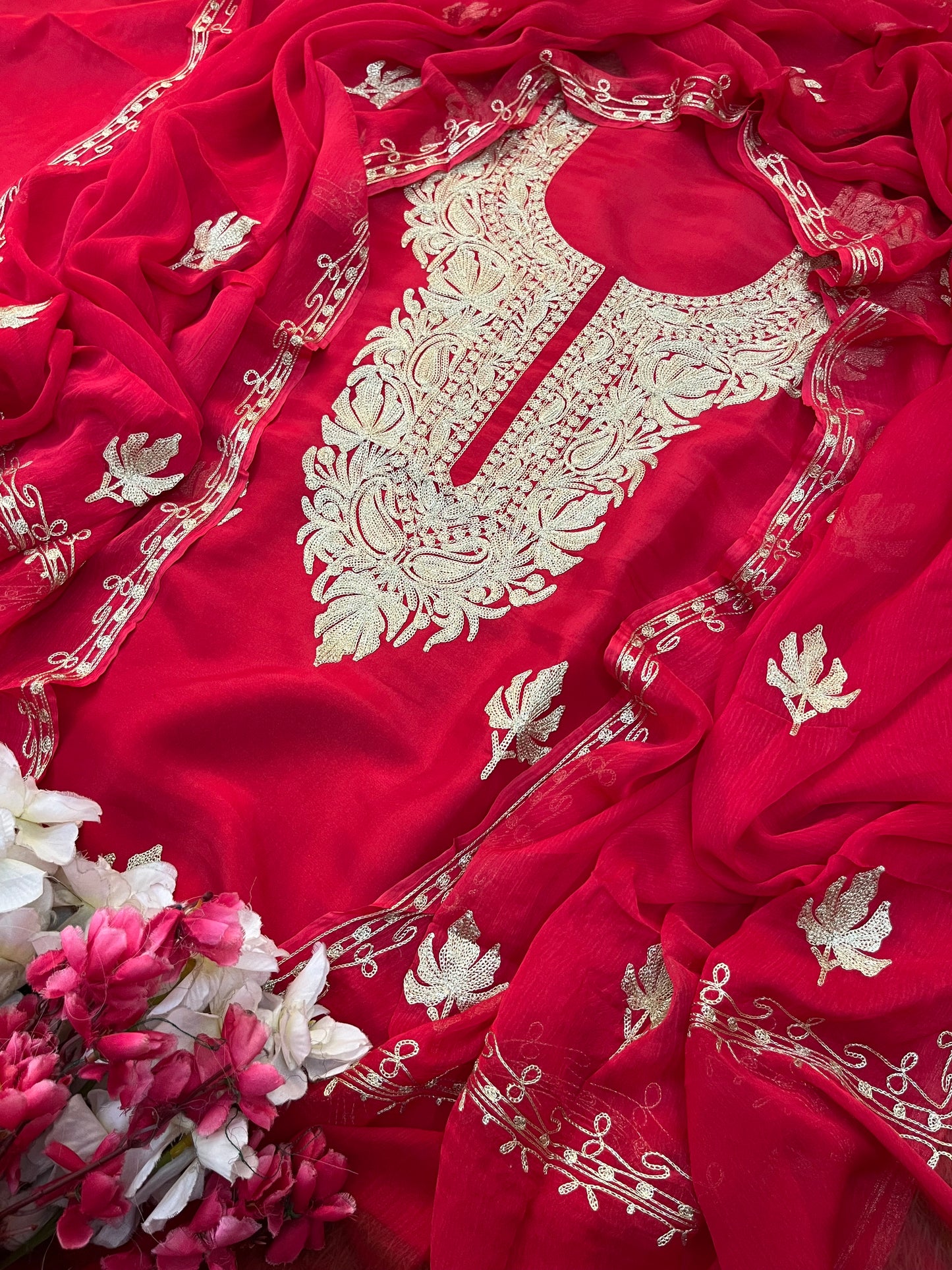 Sanam’ Silk Tilla Kashmiri Suit