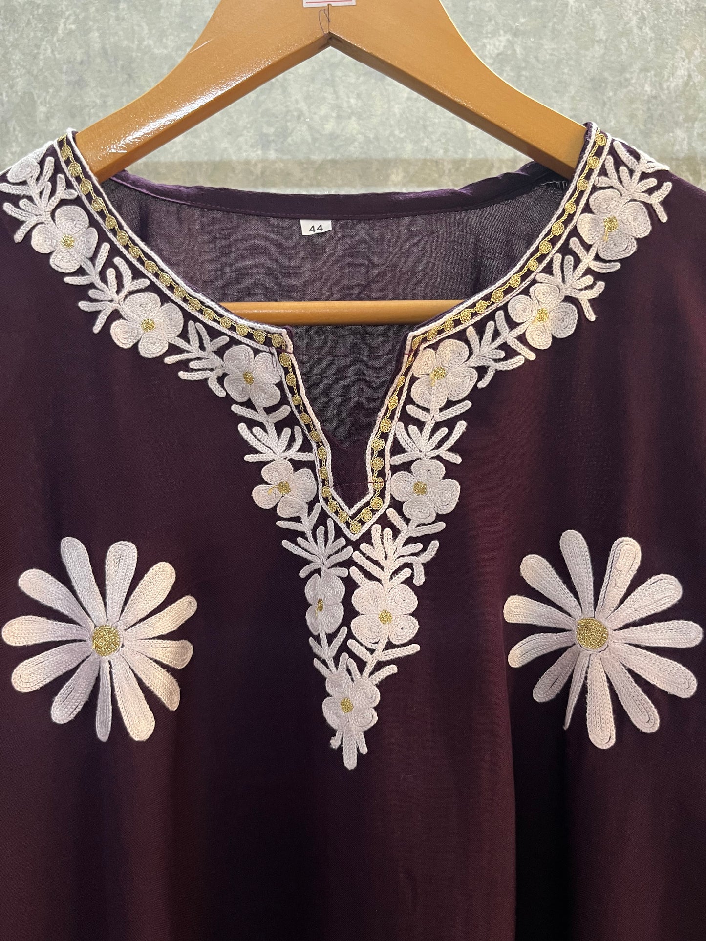 Wine Cotton Cord Set Size(40)
