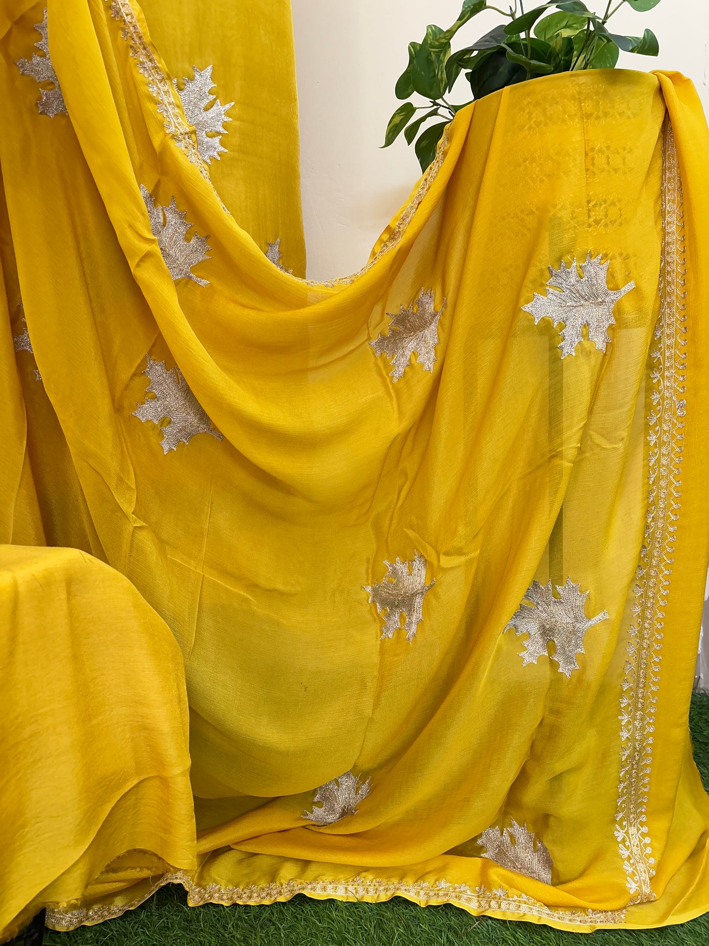 Sanam’ Tilla Embroidered Suit material