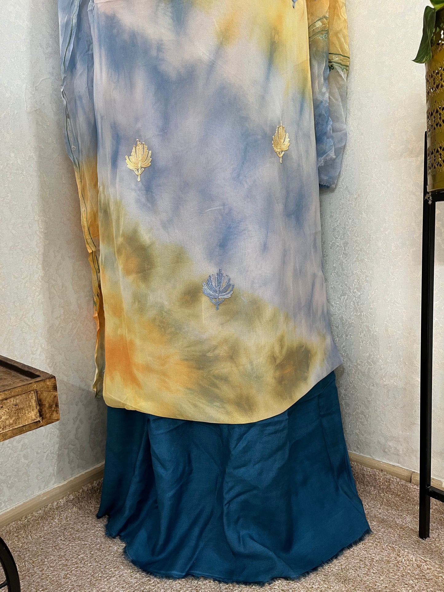 Pure Georgette Ty Dy Kashmiri Suit