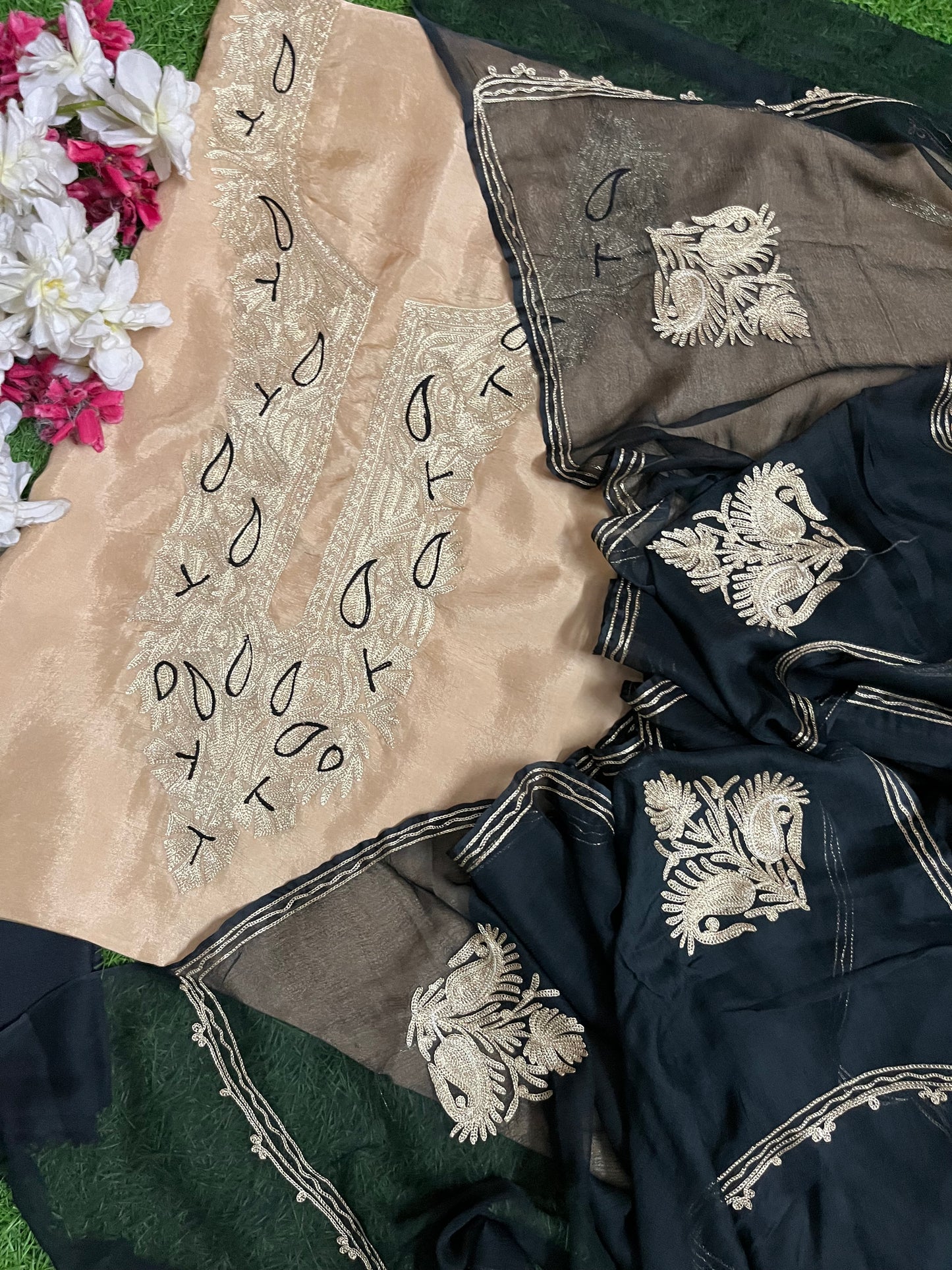 Silk Tilla Suit