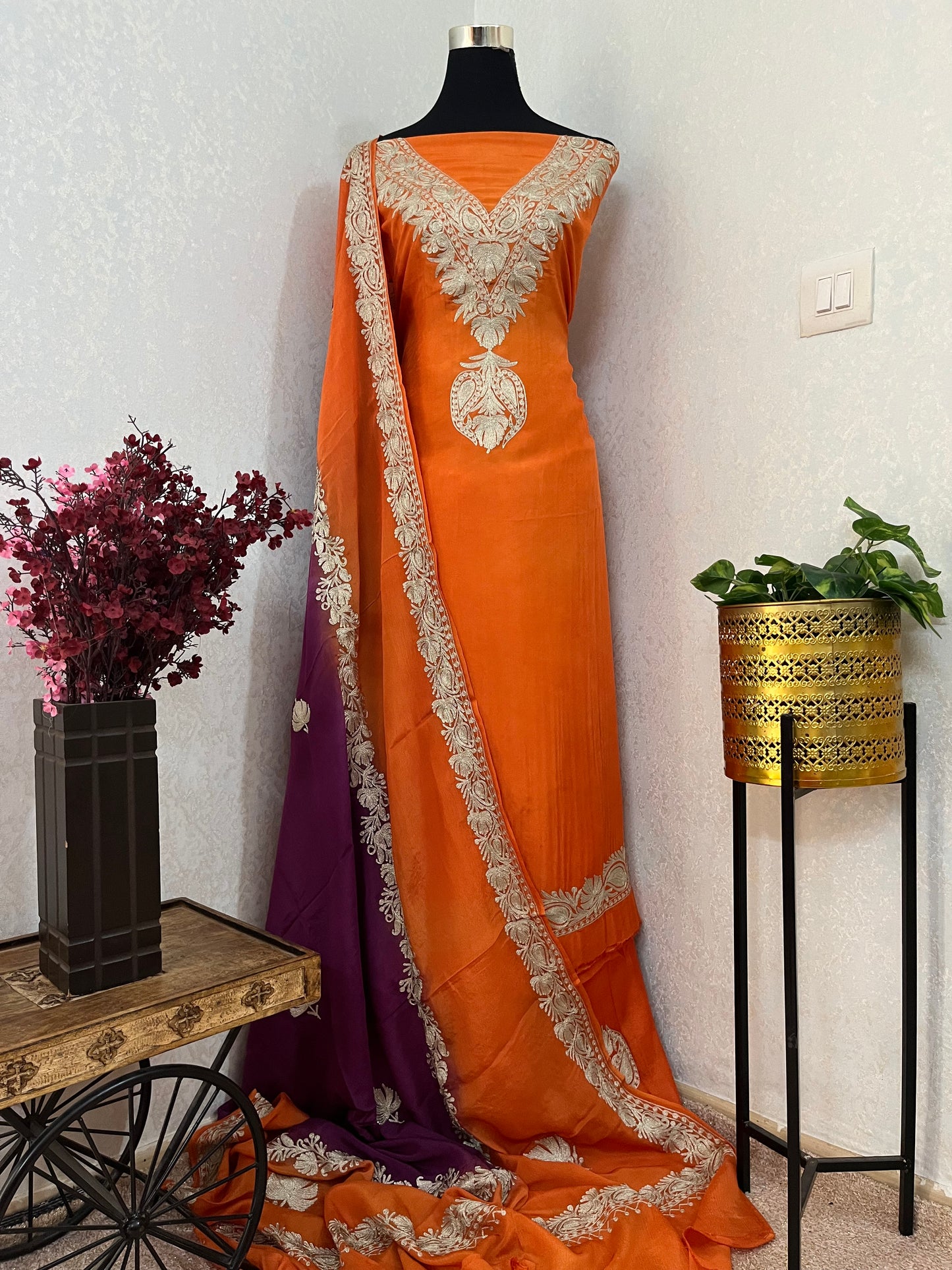 Sanam Silk Kashmiri Suit