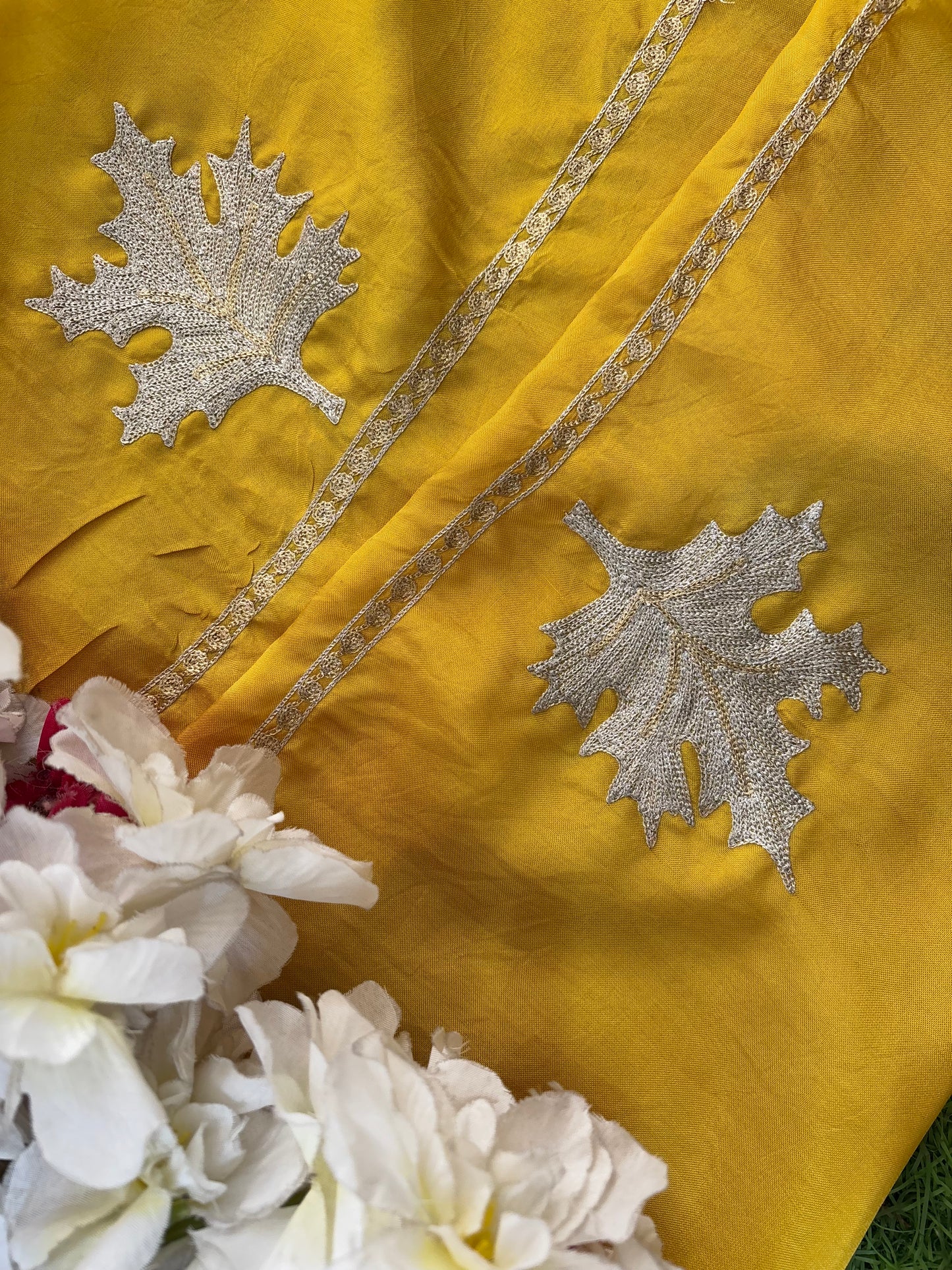 Sanam’ Tilla Embroidered Suit material